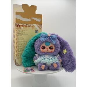 Baby Three BB3 New Open Confirmed Lily Rabbit Town V4 Purple w/Rare Pattern Eyes